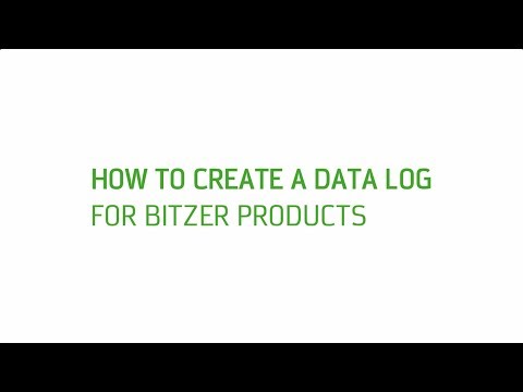 How to create a data log (for BITZER products)