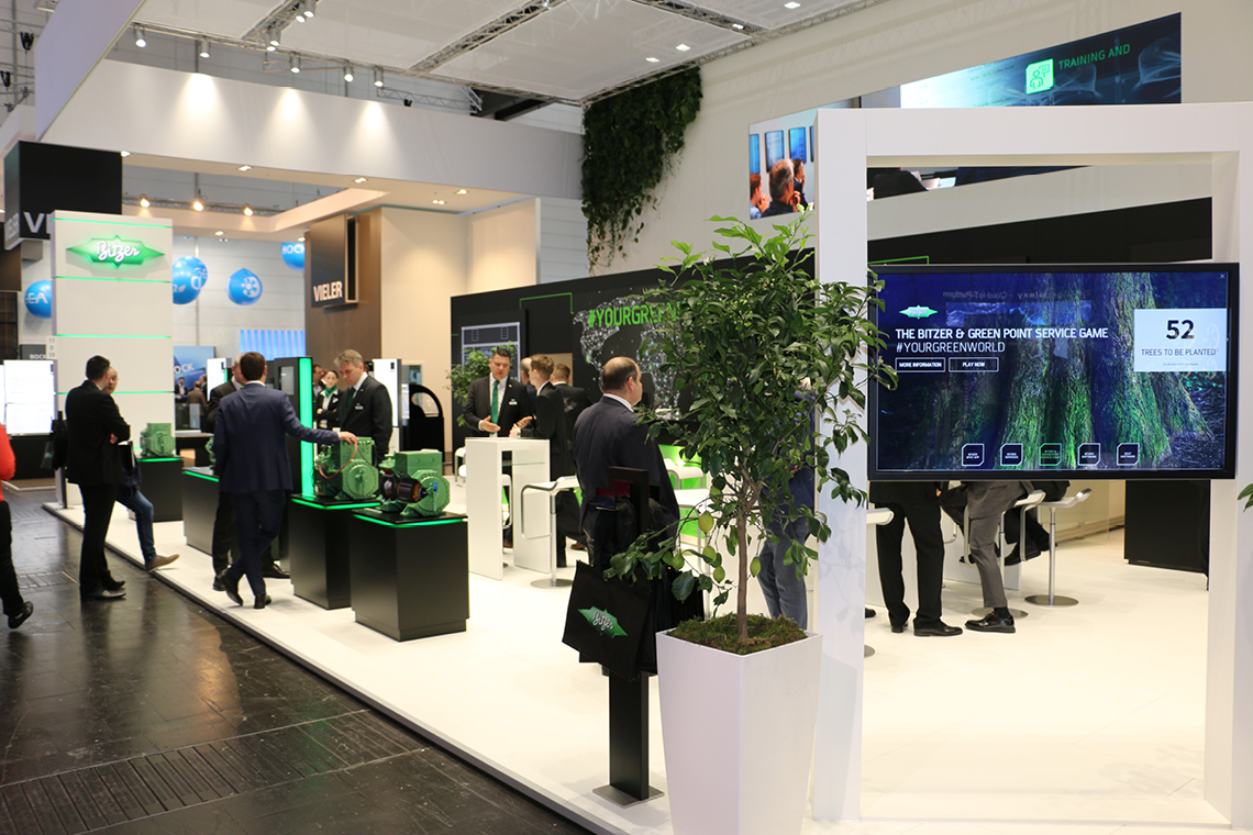 Impressions from the BITZER stand